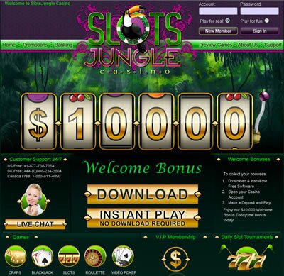 casino with deposit bonus